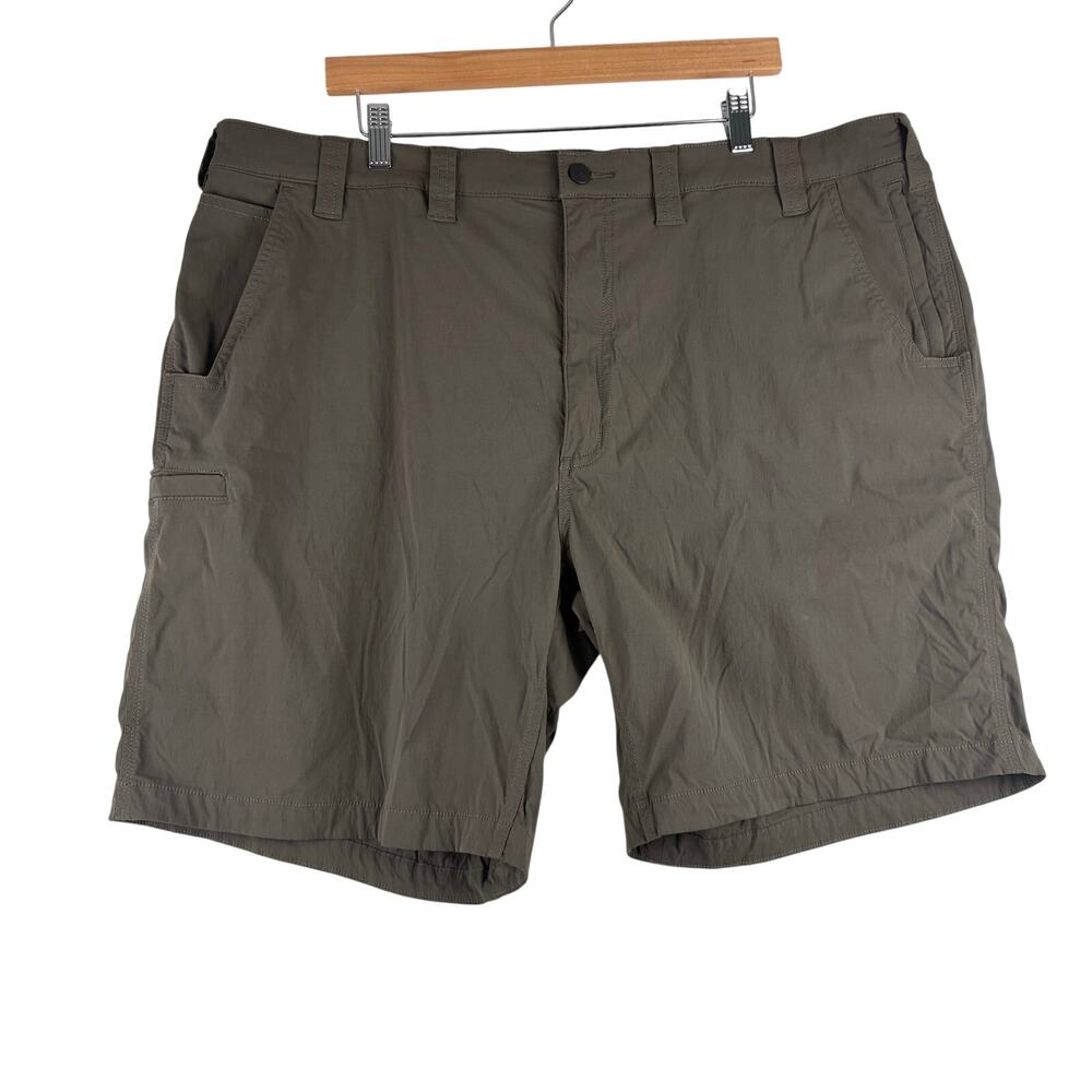 Carhartt Force Relaxed Fit Rip Stop Performance Work Shorts Men's 44 Dark Brown